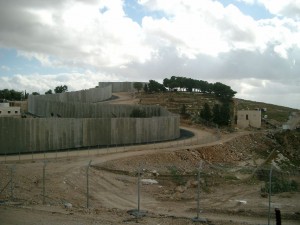 The security fence near Jerusalem. Photo: Jacob Rask.