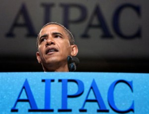 President Obama addresses AIPAC. Photo: AIPAC.
