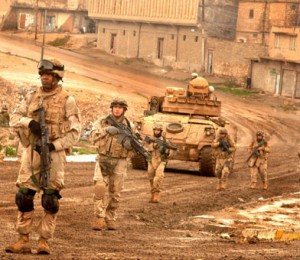 Iraq patrol US troops