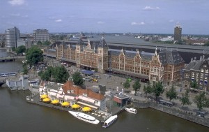Amsterdam Central Station. Photo: wiki commons.
