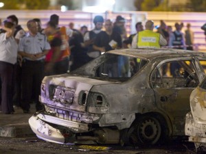 car hit