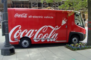 A Coca-Cola truck. Photo: Wikimedia Commons. 