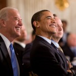 Vice President Biden and President Obama at the White House. Photo: wiki commons.