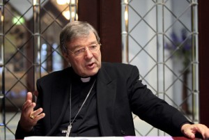 FILE PHOTO OF CARDINAL GEORGE PELL OF SYDNEY
