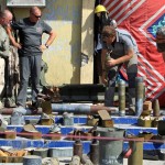 Chemical weapons collected after Libya’s National Transitional Council declared full liberation of the country.  Similar weapons are believed to be inside Syria. Photo: Giovanni Diffidenti.