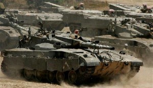 Israel Defense Forces tanks on the move. Photo: IDF.