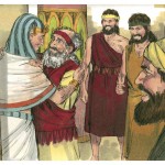The biblical Jacob meets Joseph in Egypt.
