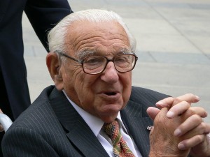 Sir Nicholas Winton died at the age of 106. Photo: Wiki Commons