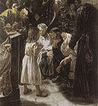 Max Liebermann's 'The 12-Year-Old Jesus in the Temple with the Scholars'.