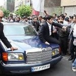 Rafsanjani car Ayatollah Akbar Hashemi Rafsanjani’s Mercedes. Photo: Channel 2 Israel.