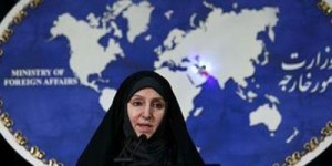 Iranian Foreign Ministry Spokeswoman Marziyeh Afkham. Photo: Screenshot.