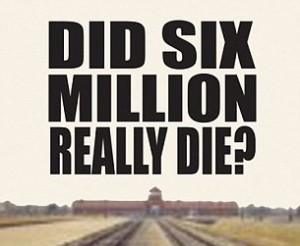 An example of Holocaust denial literature available for sale at Amazon.com. Photo: Screenshot.