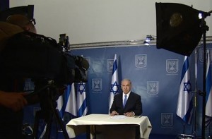 PM Benjamin Netanyahu during interview. Photo: GPO. PM Benjamin Netanyahu during interview. Photo: GPO.
