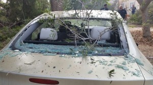 rocket damage Eshkol