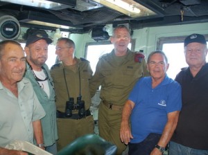 INS Dakar survivors aboard the INS Tanin. Photo: Ariel Schnabel