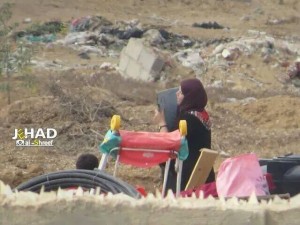 Egypt Rafah evacuation. Photo: screenshot, Rotter.net