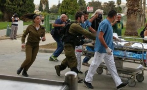 IDF troops wounded in Egyptian border shooting. Photo: screenshot, Ch2 News