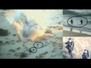 IDF Zikim attack. Photo: screenshot.