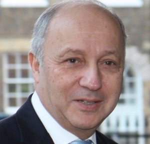 French Foreign Minister Laurent Fabius. PHOTO: Wikipedia