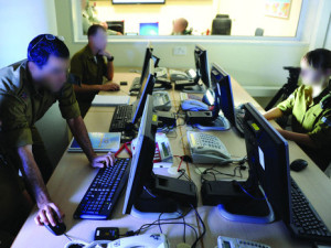 The IDF has opened a new cyber defense school for combat commanders. PHOTO: IDF Spokesman.