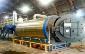 The Israeli facility that will turn plastic waste into fuel. Photo: Israel Hayom.