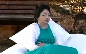 Ayala Shapira celebrated her bat mitzvah six months after a near-death attack. Photo: Screenshot Mako News. 