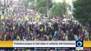 Millions gather in Iran on Al-Quds Day to chant "Death to Israel." Photo: Twitter.