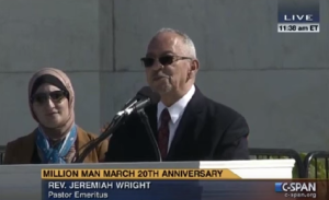 Jeremiah Wright said on Saturday that “Jesus was a Palestinian.” Photo: YouTube.. Credit: YouTube.