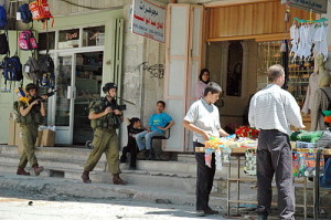 IDF soldiers in Hebron are worried about the next sniper attack in the city. PHOTO: Wikipedia.