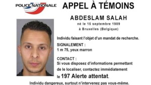 The police issued "wanted" memo for Salah Abdeslam, believed to be involved in the Paris attacks.