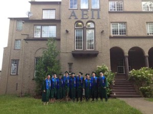 The AEPi house at the University of Oregon. Photo: Facebook.
