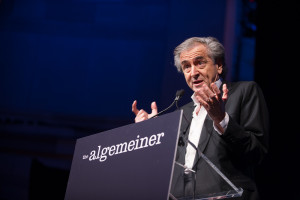 Bernard-Henri Lévy. Photo: ​Sameer Khan​.
