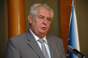 Miloš Zeman. Photo: Ministry of Defence and Armed Forces of the Czech Republic.
