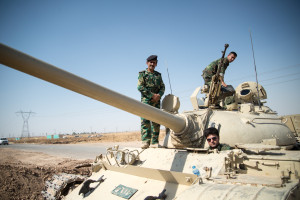 The Peshmerga, during the northern Iraq offensive in June, 2014. Photo: Wikipedia.