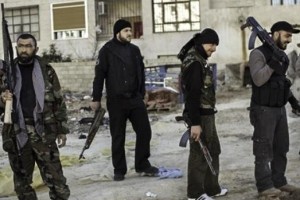 Free Syrian Army fighters. Photo: Wikimedia Commons.
