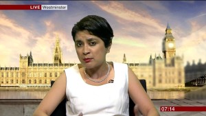 UK Labour Party antisemtism  probe chairwoman Sami Chakrabarti. Photo: YouTube. 