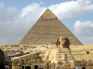 The sphinx in Egypt. Photo: Wikipedia.