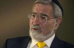 Lord Jonathan Sacks, former chief rabbi of Britain. Photo: Screenshot.