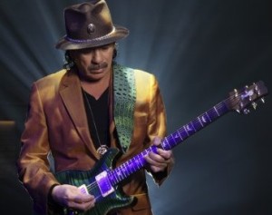 Carlos Santana recently performed in Tel Aviv, Israel. Photo: Facebook.