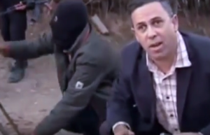 Journalist Paul Martin, reporting from Gaza in 2010. Photo: JTV/Screenshot.