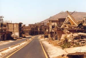 Qunaitra in the Golan Heights, Syria. Photo: Christian Koehn via Wikimedia Commons.