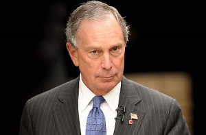 Mayor Michael Bloomberg Visits A School With David Cameron