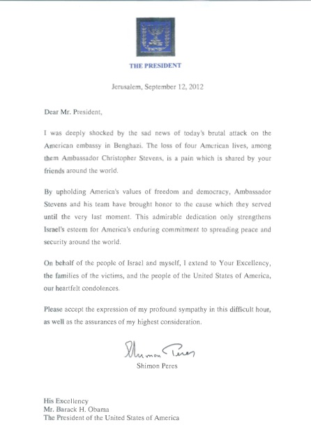 Peres Letter