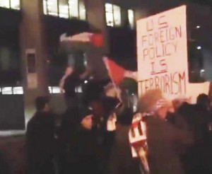 anti Israel protest