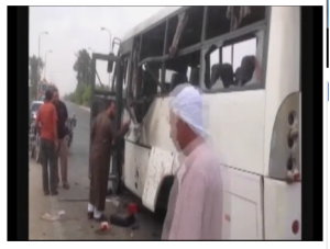Militants kill 17 on work bus in Sinai. Photo: Screenshot.