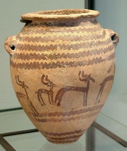 Egypt clay jar