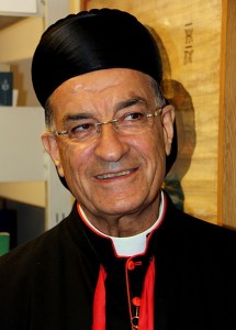 431px-Béchara-Raï Lebanon's Maronite Patriarch Beshara Rai. Photo: WikiCommons.