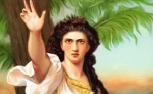 The prophetess Devorah.