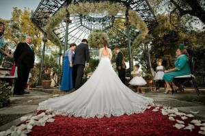 A bridal dress by Berta Balilti . Photo: Provided. 