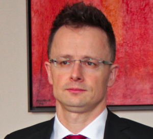 Hungarian Foreign Minister Péter Szijjártó called the EU’s decision to place labels on Israeli settlement products “irrational." Photo: Wikimedia Commons.